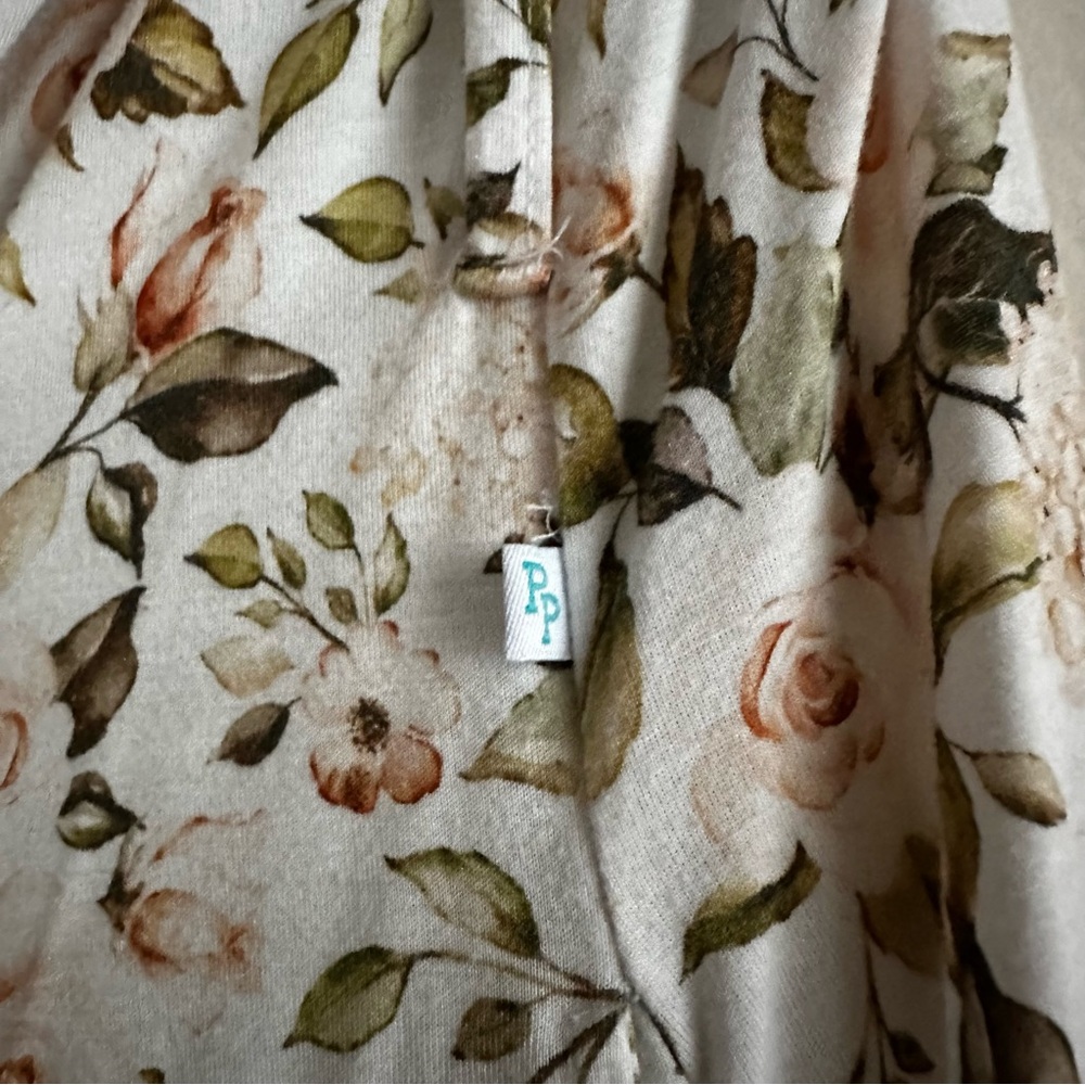 Posh Peanut‎ • Vintage Floral Bamboo Viscose Robe - Picture 5 of 8